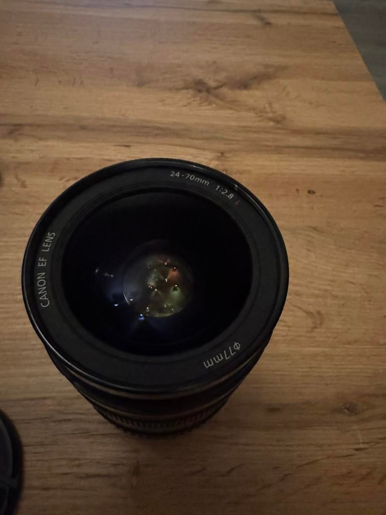 Mooie EF lens 24/70 2.8 Type 1, Audio, Tv en Foto, Fotografie | Lenzen en Objectieven, Ophalen of Verzenden, Zo goed als nieuw