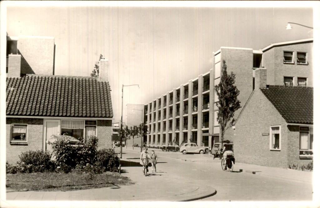 Rotterdam - Schuddebeursstraat - Pendrecht, Ophalen of Verzenden, 1940 tot 1960, Gelopen, Zuid-Holland