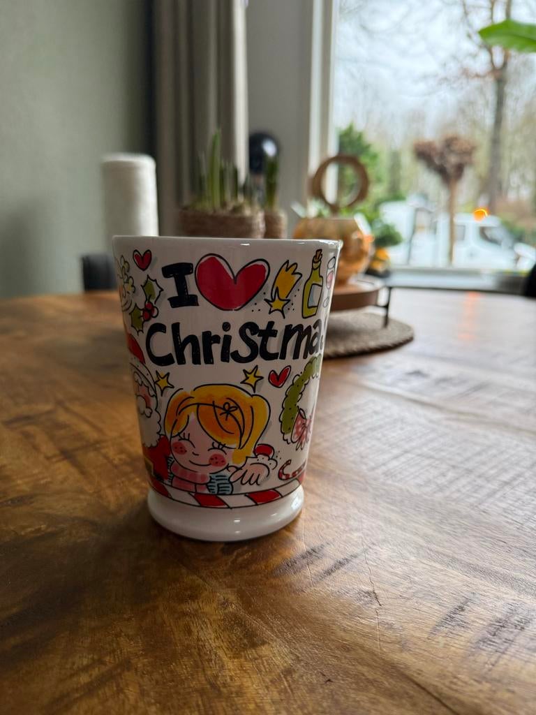 Blond Amsterdam Grote Kerst Mok, Ophalen, Blond Amsterdam, Zo goed als nieuw, Kop(pen) en/of Schotel(s)