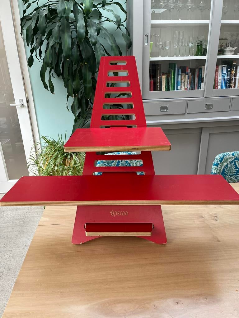 Upstaa bureau verhoger, laptop tafel, stabureau, Huis en Inrichting, Ophalen, Gebruikt