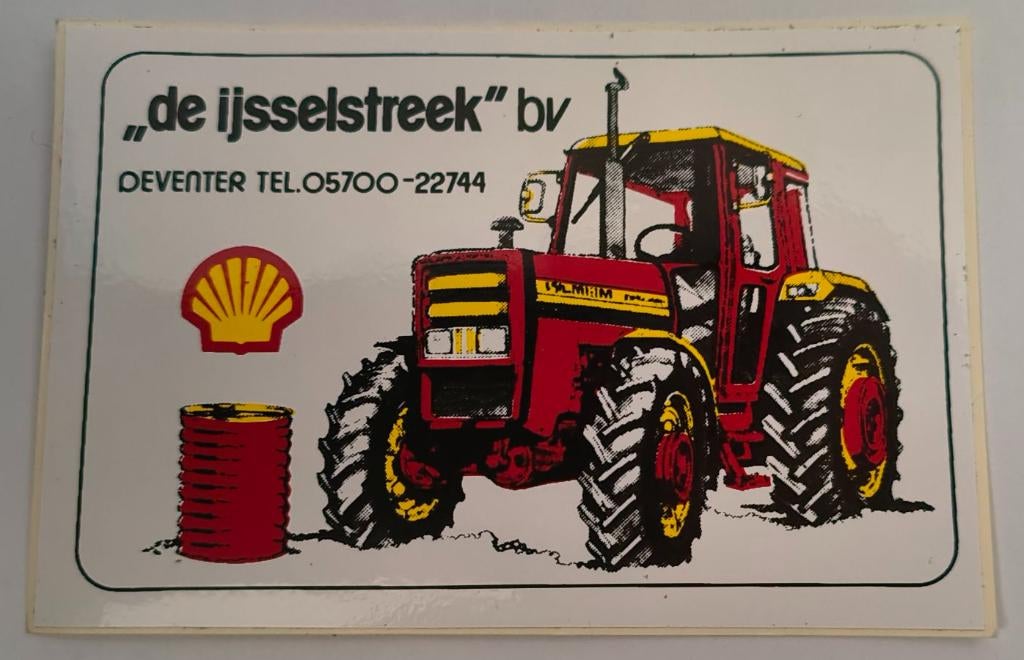 Sticker De IJsselstreek b.v Deventer, Ophalen of Verzenden, Nieuw, Bedrijf of Vereniging