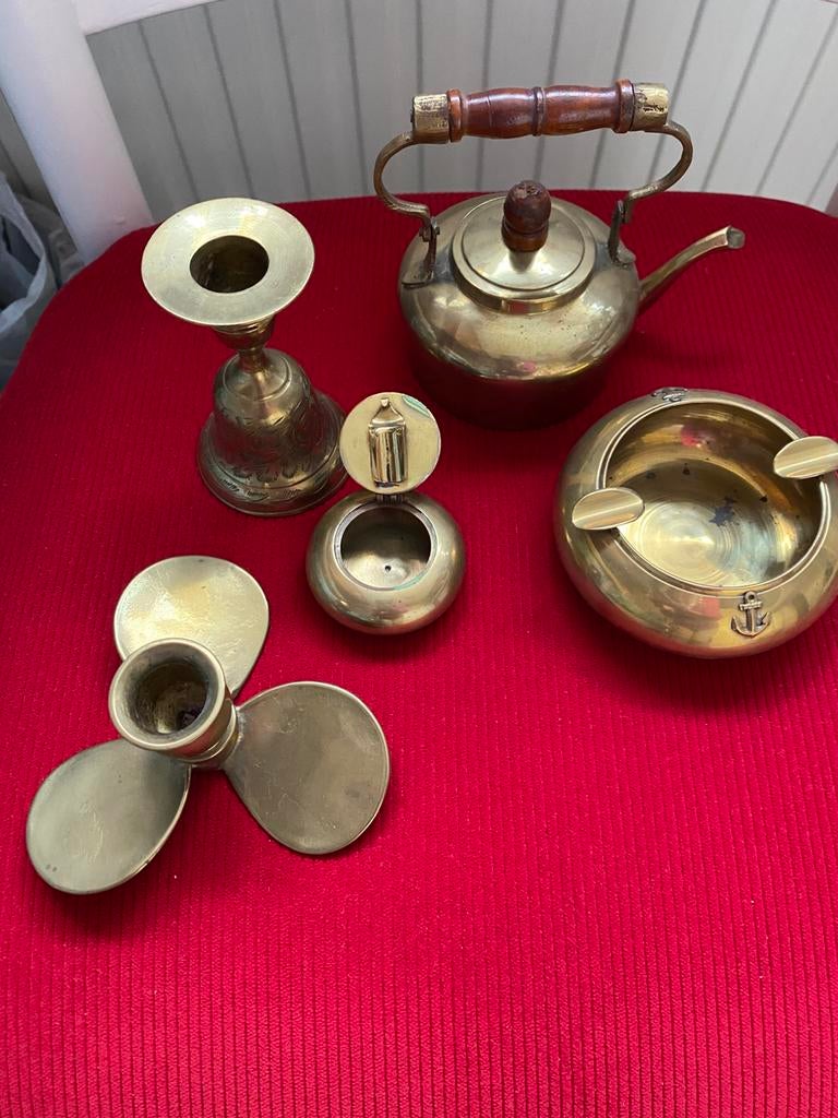 koperen spullen, Antiek en Kunst, Ophalen