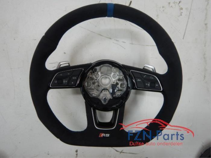 Audi RS3 8Y Stuur Alcantara MF+F1 Blauw Stiksel, Ophalen of Verzenden, Nieuw