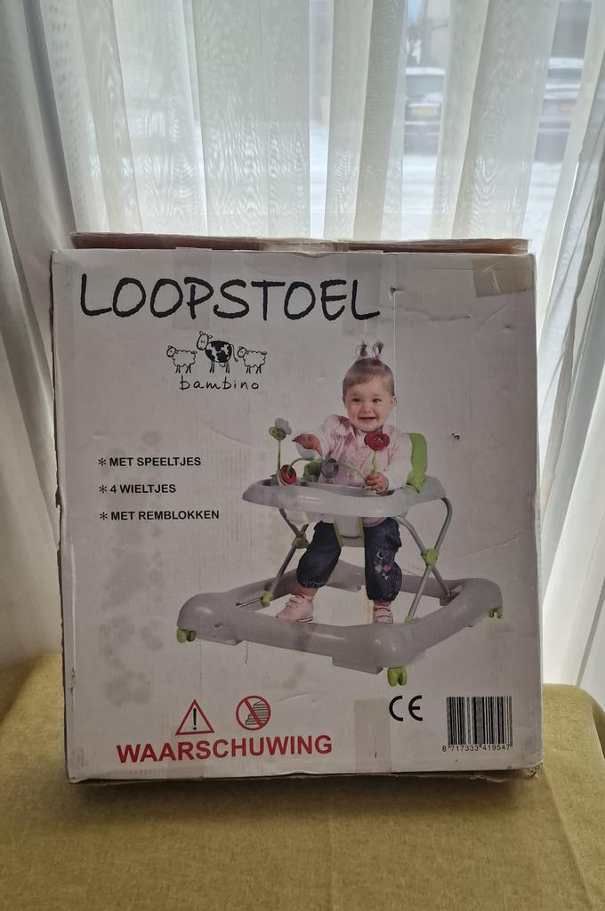 Bambino loopstoel / trotteur met speeltjes, Ophalen of Verzenden, Zo goed als nieuw, Overige typen