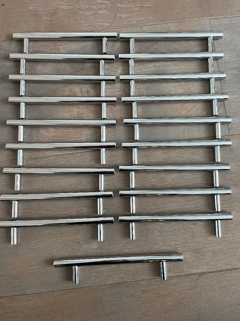 RVS handgrepen (meubels of keuken), Ophalen, Gebruikt, Rvs, Overige typen