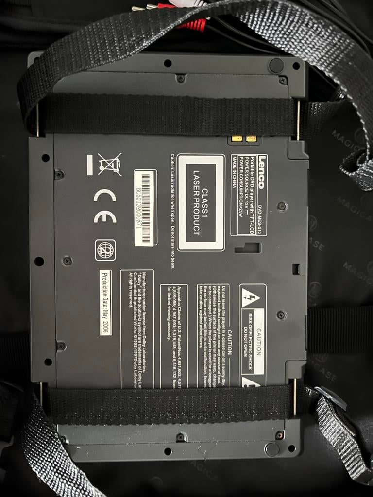 Lenco Dvd Speler met TFT-LCD Schermen, Ophalen of Verzenden, Gebruikt, Dvd-speler, Draagbaar