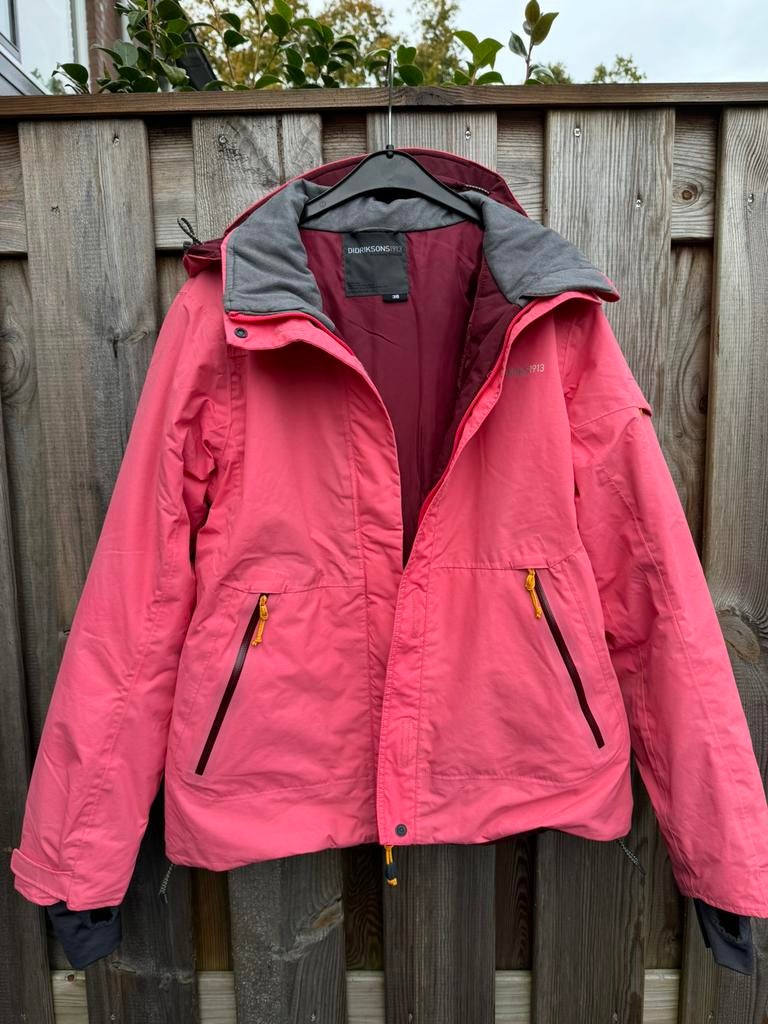 *Didriksons* Zeer nette Ski-Jas mt 38 Zgan!, Ophalen of Verzenden, Zo goed als nieuw, Maat 38/40 (M), Jack