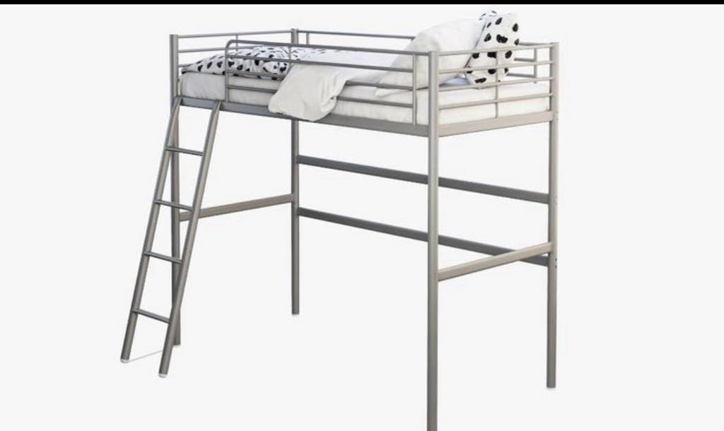 1 persoons hoogslaper IKEA, Ophalen, Eenpersoons, Zo goed als nieuw, 90 cm