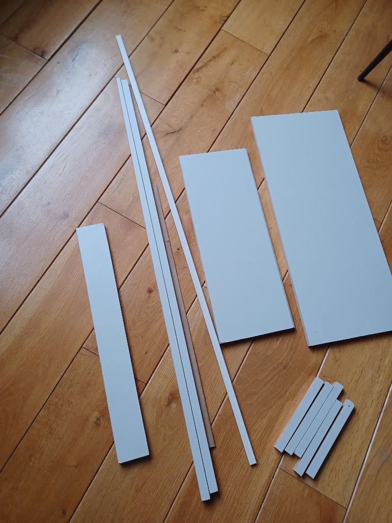 Diverse latjes, plankjes in antractiet kleur - nieuw, Doe-het-zelf en Verbouw, Hout en Planken, Minder dan 25 mm, Nieuw, Ophalen of Verzenden