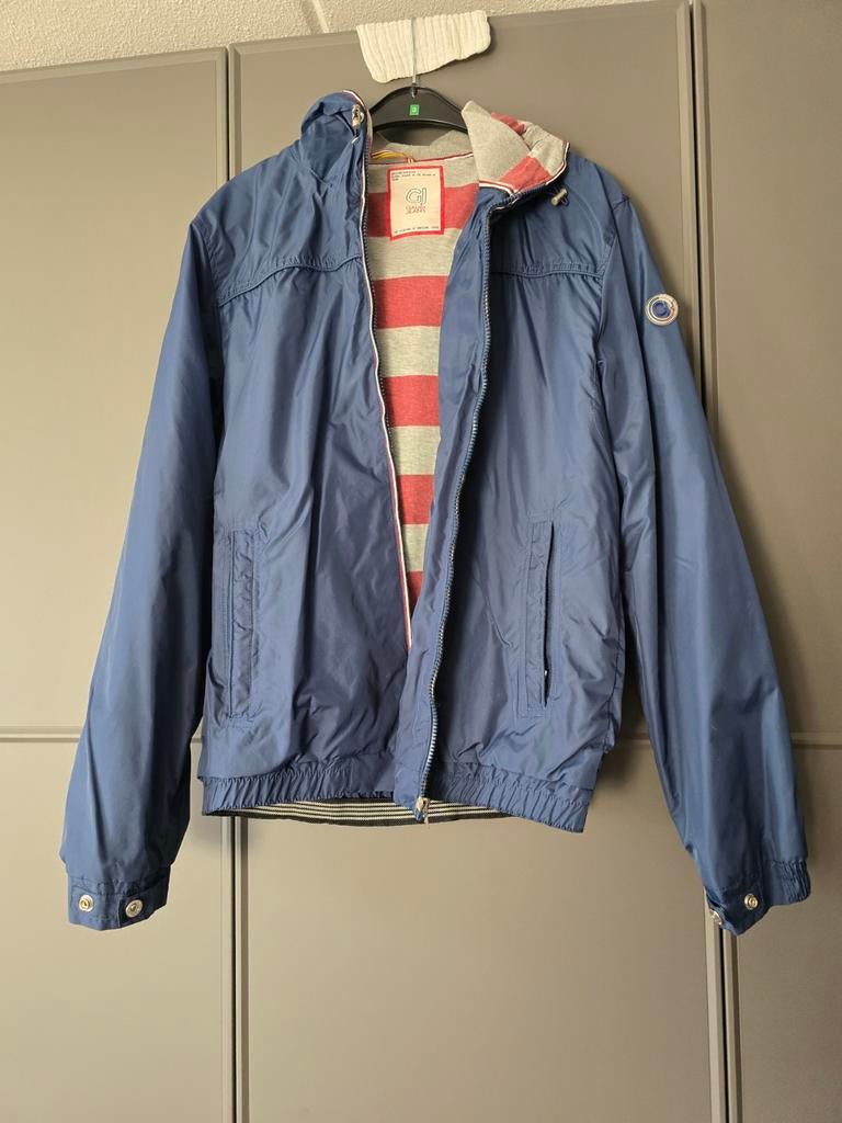 Blauwe Gaudi Jeans Jas - Maat L, Maat 52/54 (L), Blauw, Ophalen of Verzenden, Zo goed als nieuw