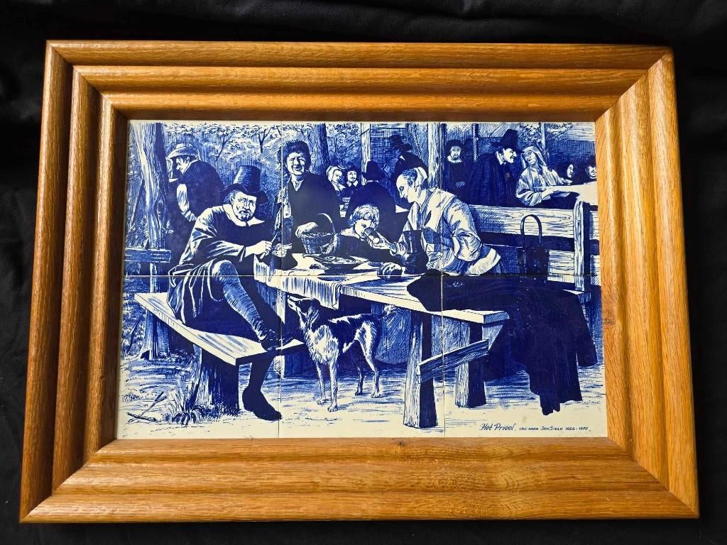 Schilderijen - Delft blauw (6 stuks), Ophalen of Verzenden