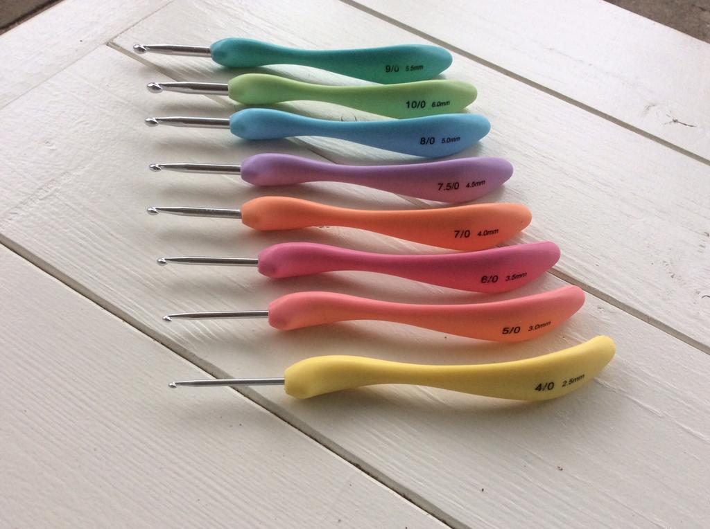 Ergonomische haaknaalden set, Ophalen of Verzenden, Nieuw, Haken, Naald