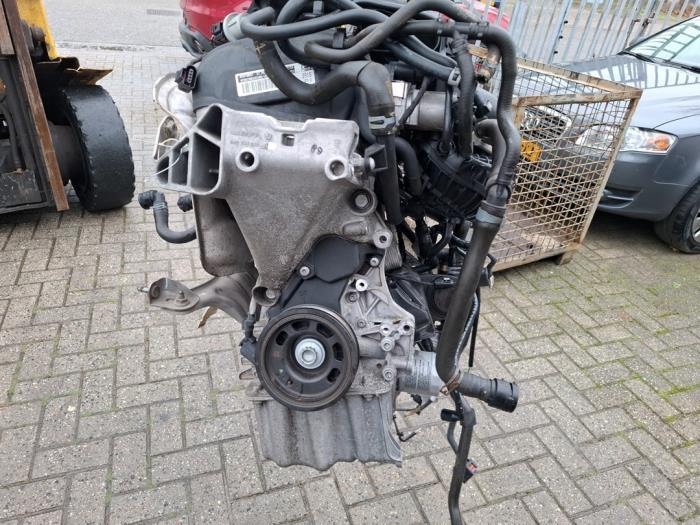 Motor van een Volkswagen Polo, Gebruikt, -, -, -
