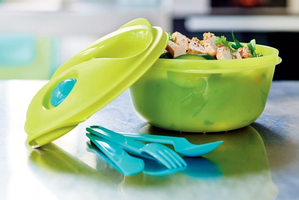 Tupperware Warm op Weg Lime 1,5 L Nieuw Laatste, Ophalen of Verzenden, Nieuw, Bus of Trommel