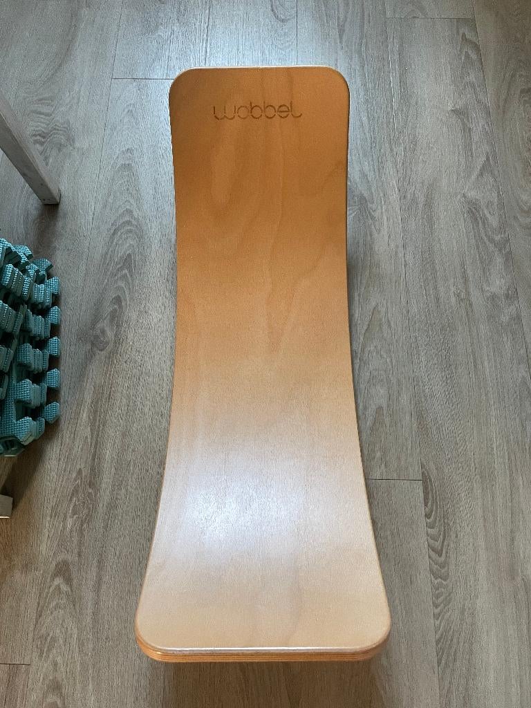 Wobbel balansboard original, Ophalen of Verzenden, Gebruikt, Rij- of Hobbelspeelgoed