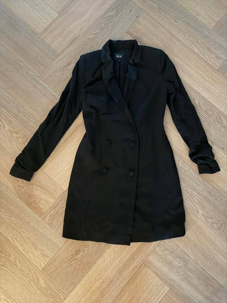 Alix the label blazer dress jurk zwart m, Ophalen of Verzenden, Zo goed als nieuw