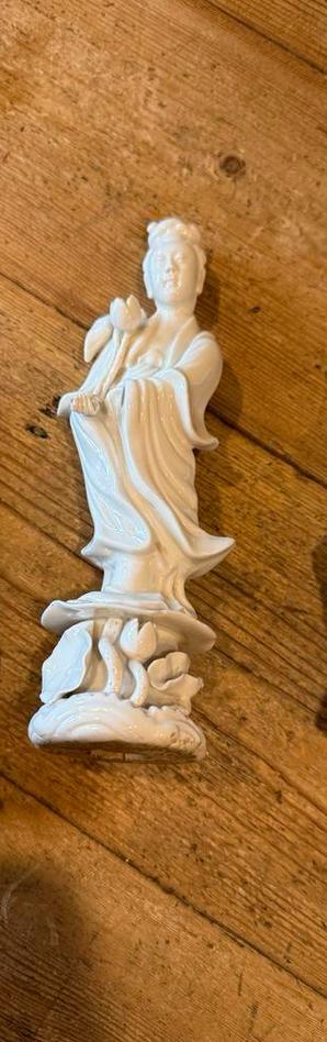 Elegante Blanc-de-Chine Guanyin Beeld, Ophalen of Verzenden