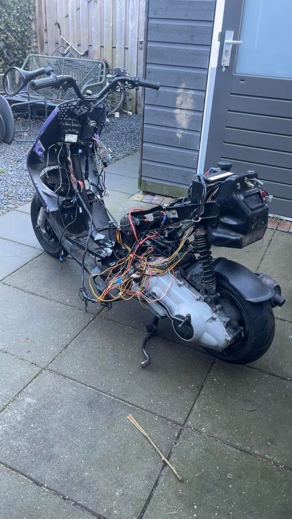 Piaggio Zip 125cc 4T Leaderblok - Project, Ophalen, Gebruikt, Zip, Benzine