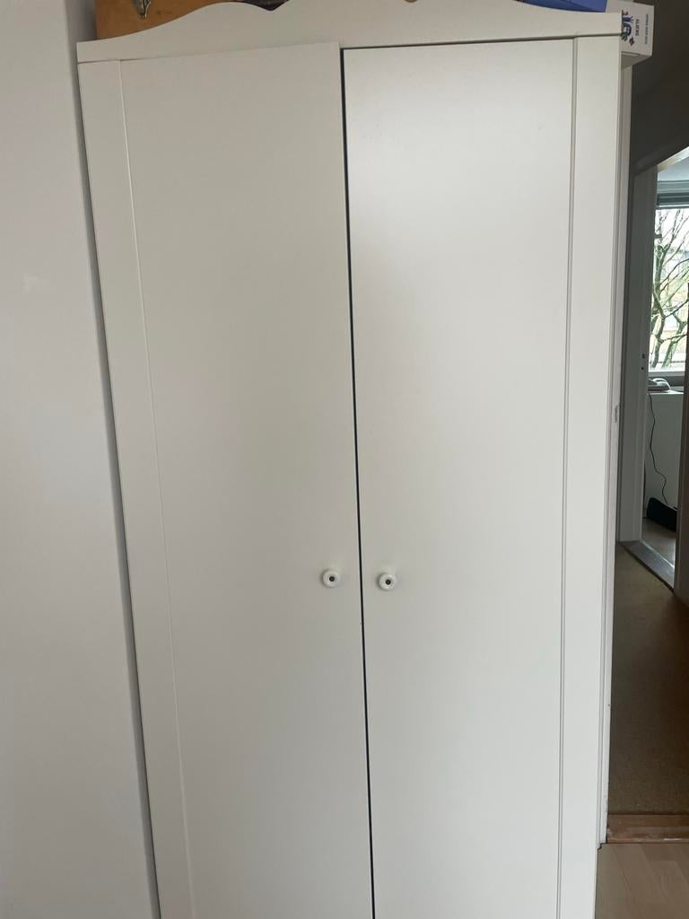 Witte kelding kast, Ophalen, Kunststof, 50 tot 100 cm, Zo goed als nieuw