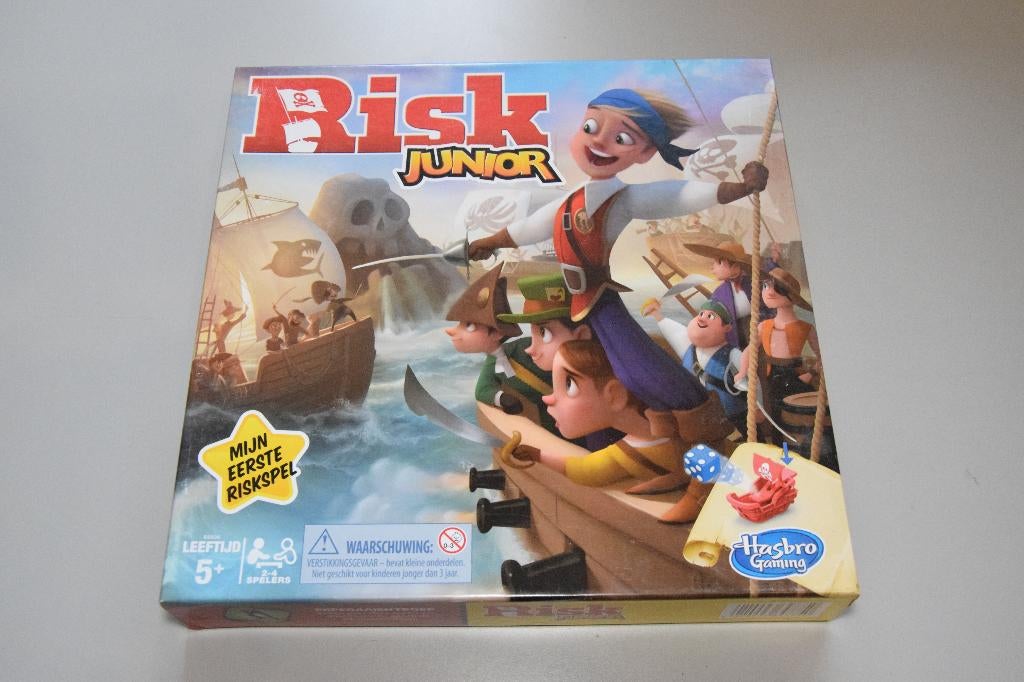 Risk Junior - Bordspel (nieuw), Hobby en Vrije tijd, Gezelschapsspellen | Bordspellen, Een of twee spelers, Ophalen of Verzenden