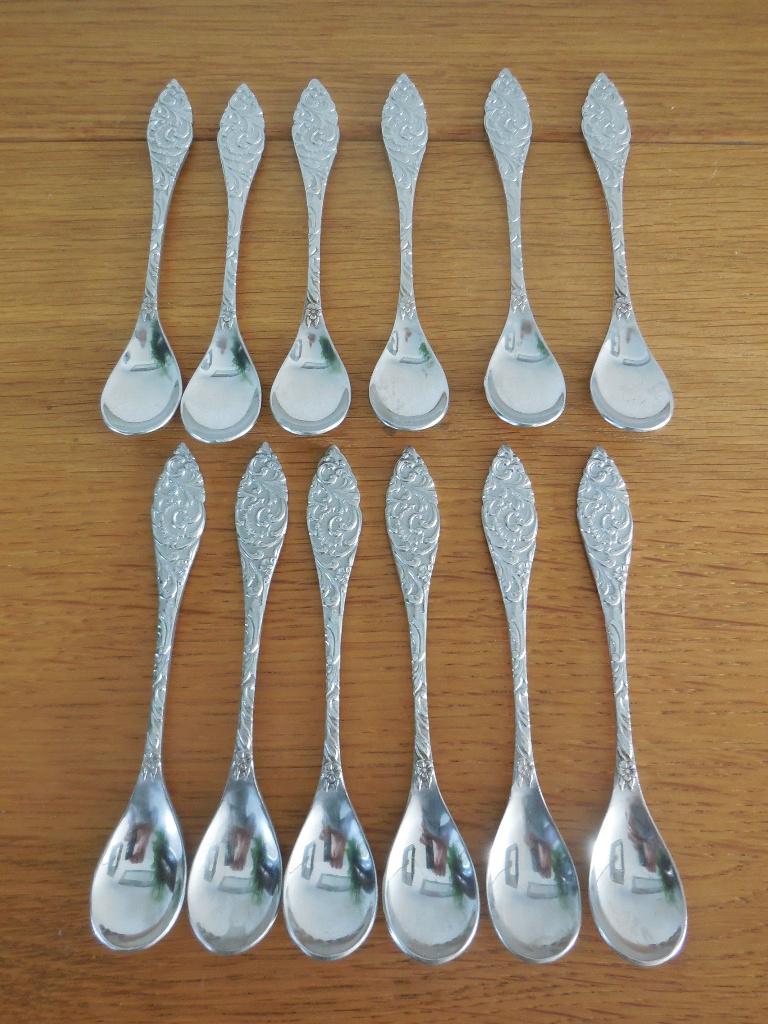 Koffielepels, Ophalen, Zo goed als nieuw, Rvs of Chroom, Vaatwasserbestendig