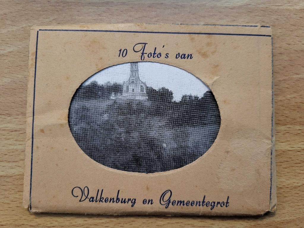 Valkenburg jaren 30 Boekje met 10 Snapshots, Verzamelen, Ophalen of Verzenden, Voor 1920, Ongelopen, Limburg