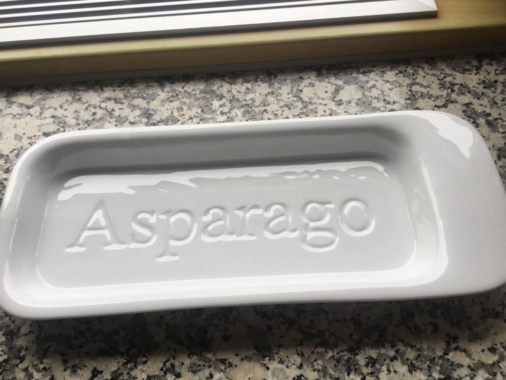 Aspergeschaal van Arcen Porselein, Ophalen of Verzenden, Zo goed als nieuw