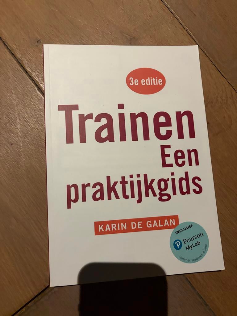 Trainen - Een praktijkgids, 3e editie, Boeken, Ophalen of Verzenden, Zo goed als nieuw