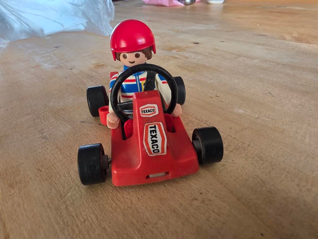 Playmobil Texaco Kart, Ophalen, Gebruikt