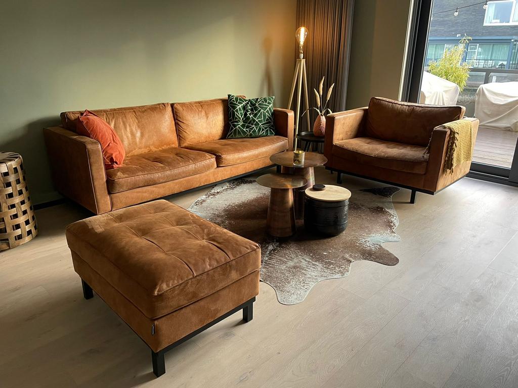 Fantastisch bankstel, Ophalen, Leer