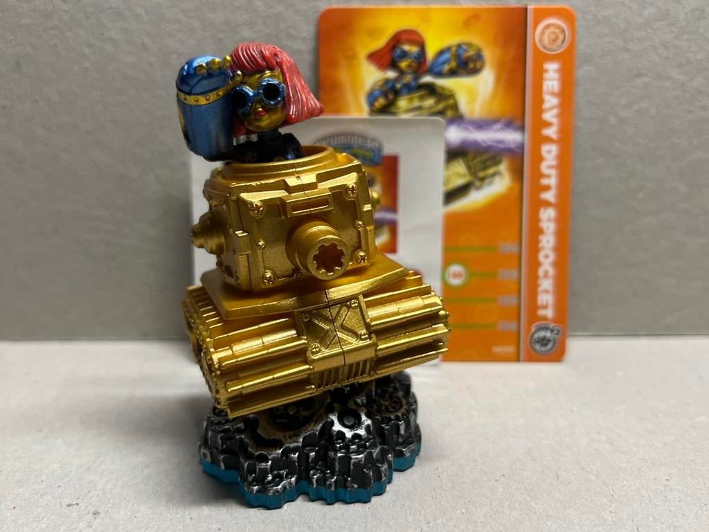 Skylanders Swap Force Heavy Duty Sprocket mét kaart & sticke, 1 speler, Ophalen of Verzenden, Zo goed als nieuw, Role Playing Game (Rpg)