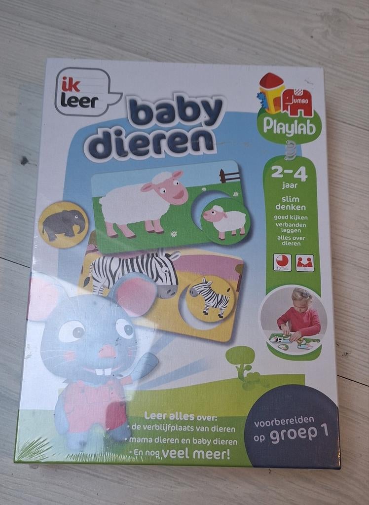Ik Leer Baby Dieren - Jumbo Playlab, Ophalen of Verzenden, Nieuw, Taal en Lezen