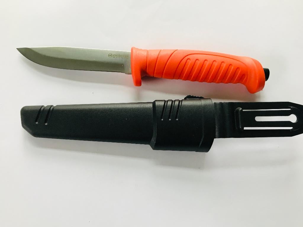 Magnum by Boker ORANJE Vast EDC MES Hunting Knife NEW, Vintageknives.nl, Nieuw, Ophalen of Verzenden, Maarten@Vintageknives.nl