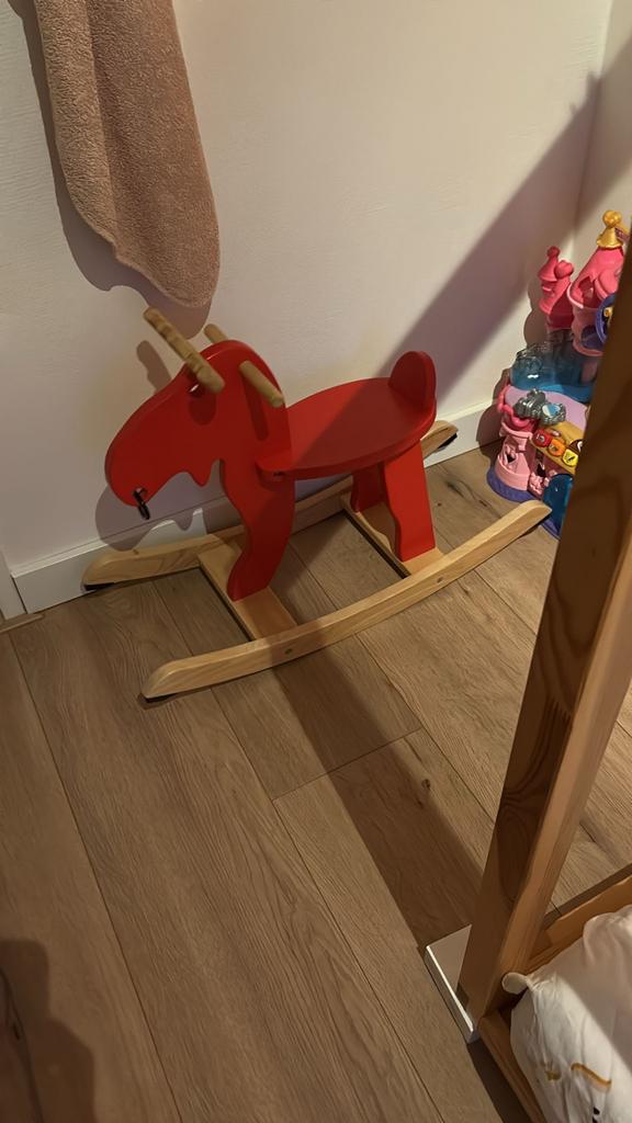 IKEA Schommel Eland - Kinderspeelgoed, Kinderen en Baby's, Speelgoed | Hobbelfiguren, Zo goed als nieuw, Ophalen