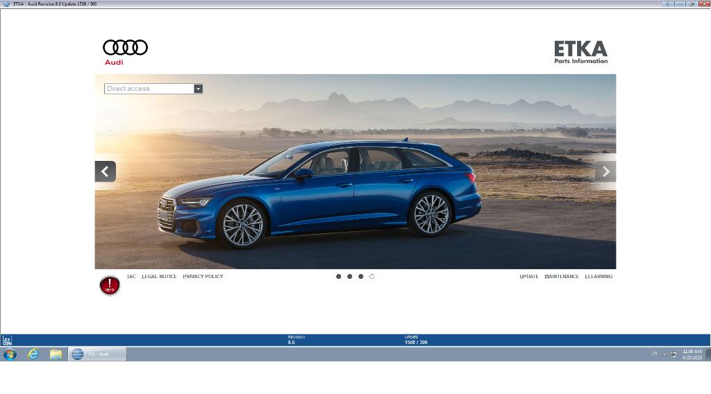 ETKA 8.2 - Elektronische Onderdelen Catalogus setup versie, Ophalen of Verzenden
