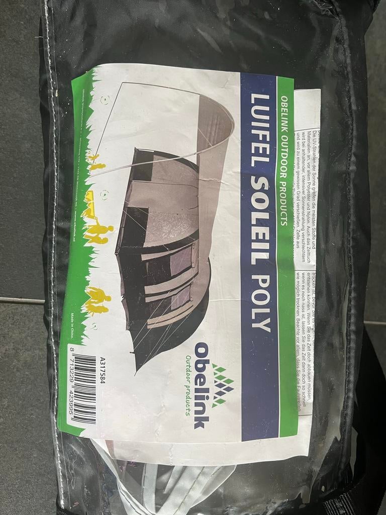 Obelink Soleil Poly Luifel, Ophalen of Verzenden, Zo goed als nieuw