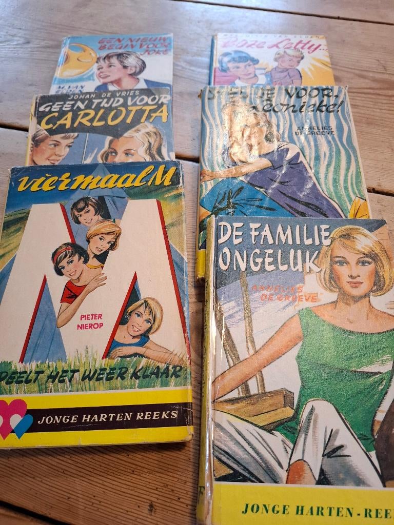Jonge harten - reeks meisjesboeken jaren 60, Boeken, Ophalen of Verzenden, Gelezen, Diverse