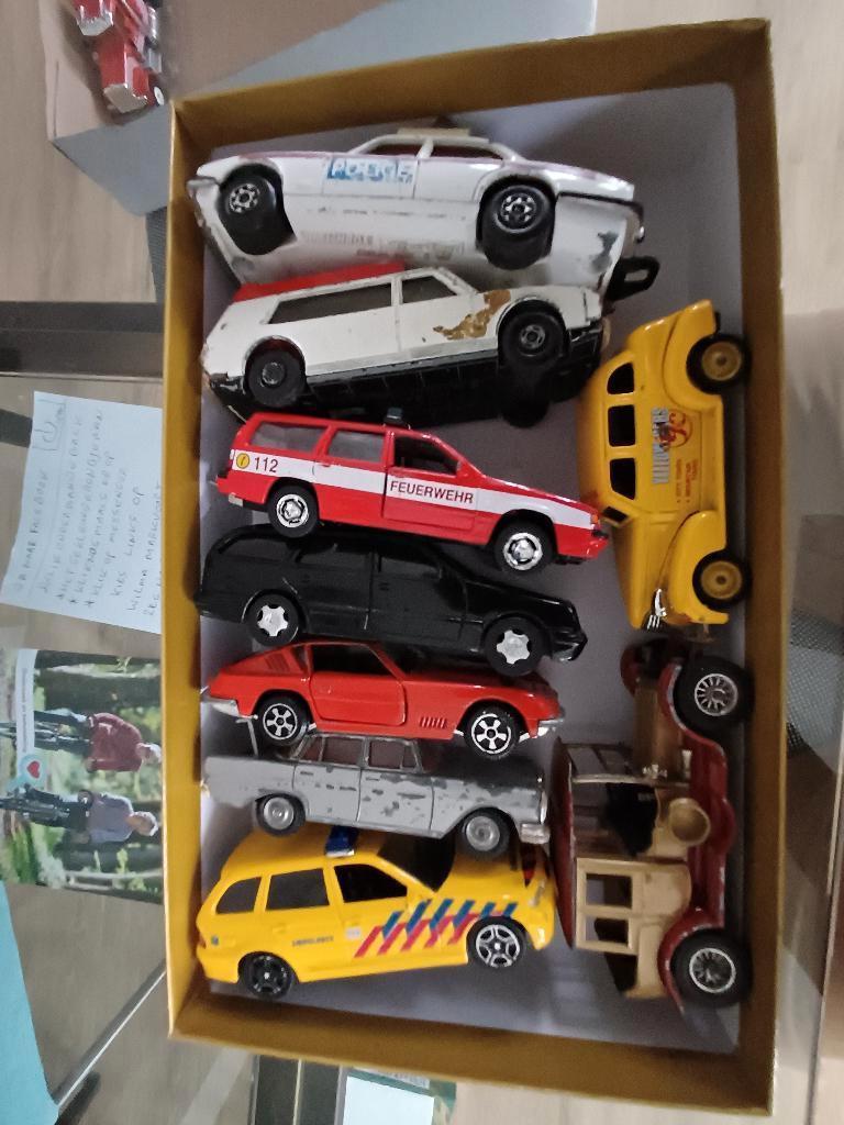 doos 19 met modelautos, Ophalen of Verzenden, Gebruikt, Auto