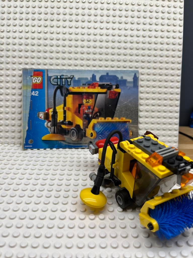 Lego straatveger 7242, Kinderen en Baby's, Speelgoed | Duplo en Lego, Ophalen of Verzenden, Gebruikt, Complete set, Lego