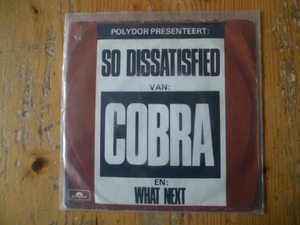 Cobra, Cd's en Dvd's, Vinyl Singles, Ophalen of Verzenden, Gebruikt, Pop