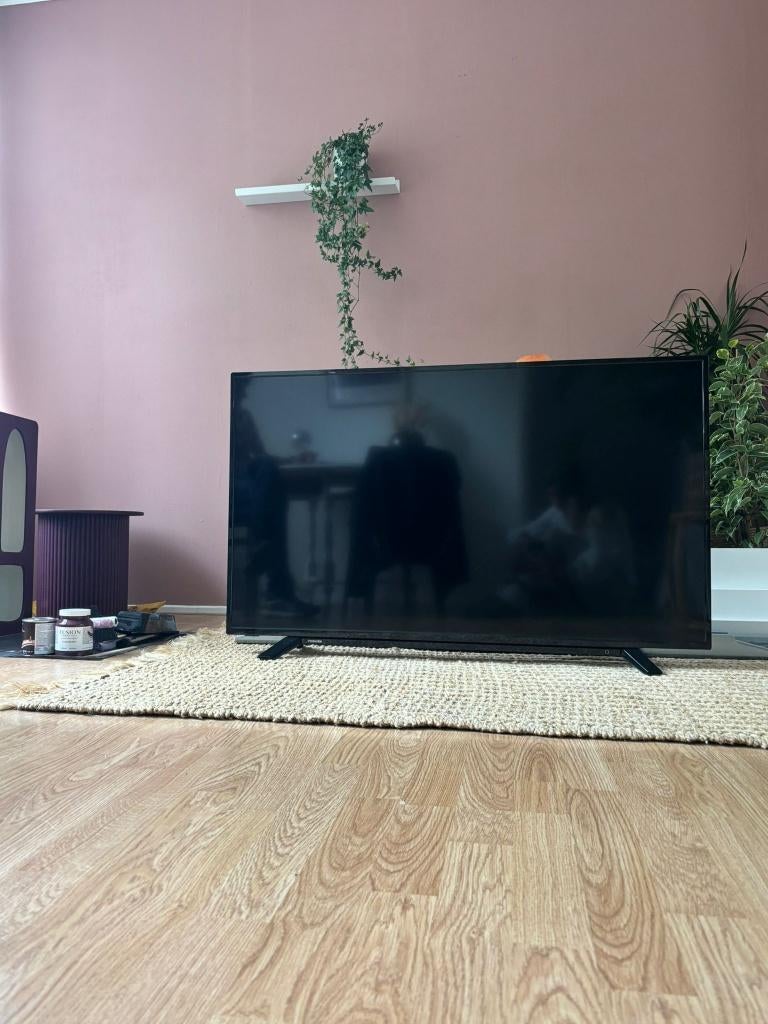 Nieuwe Toshiba 50inch flatscreen 4k TV, Ophalen, 50 Hz, Zo goed als nieuw, 100 cm of meer