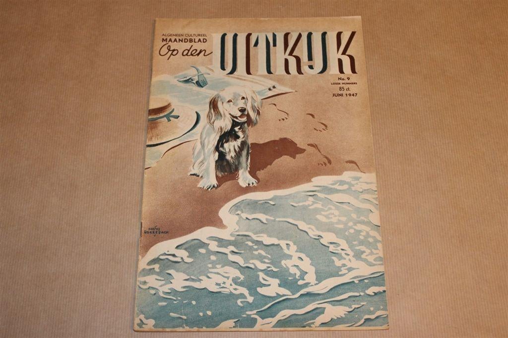 Maandblad Op den Uitkijk - No. 9 - 1947 - Zeldzaam, Ophalen of Verzenden, 1940 tot 1960, Knipsel(s)