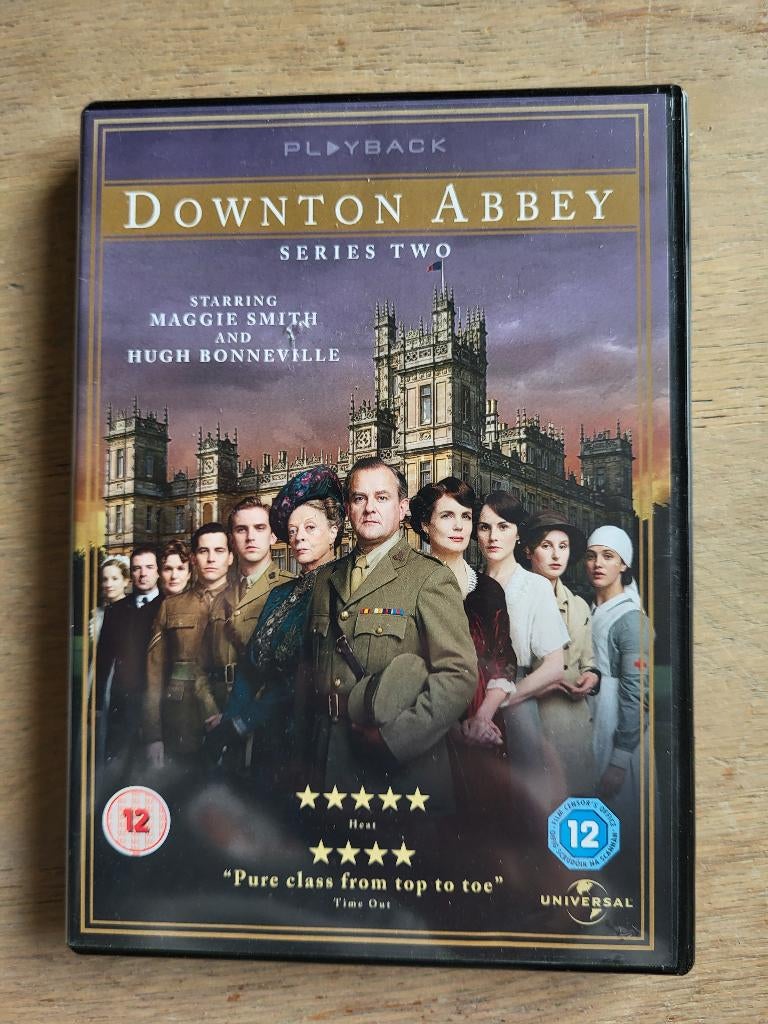 DVD Downton Abbey series 2 ENGELS ondertiteld, Vanaf 9 jaar, Ophalen of Verzenden, Zo goed als nieuw, Drama