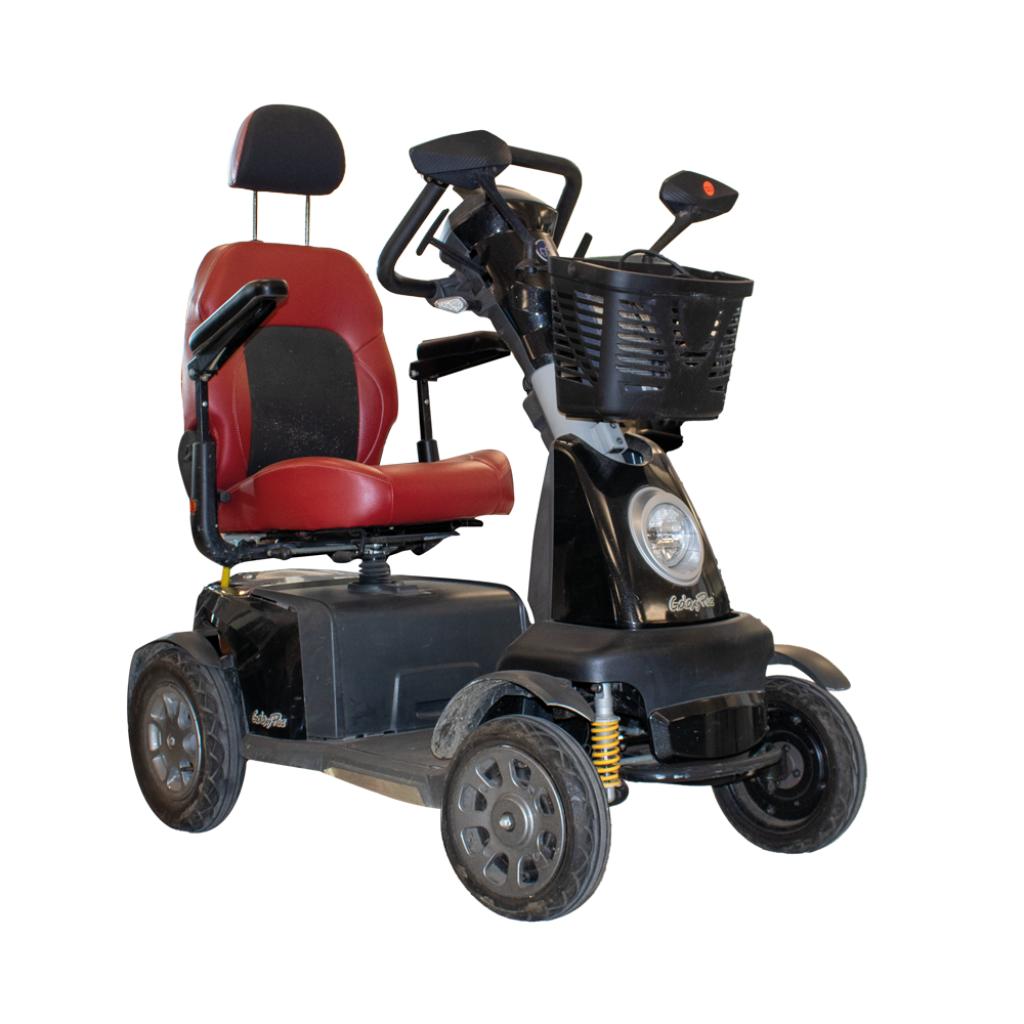 Excel scootmobiel Galaxy Plus 4 krachtig en comfortabel, Gebruikt, Excel, Ophalen of Verzenden, 36 t/m 45 km