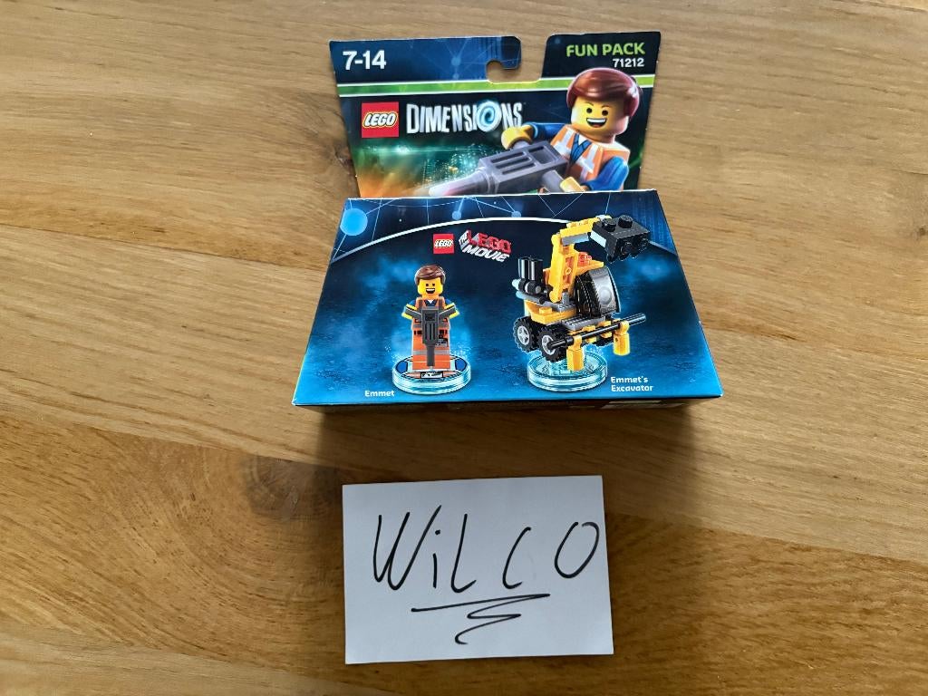 LEGO Dimensions - 71212 - Emmet Pret-pakket (MISB), Kinderen en Baby's, Speelgoed | Duplo en Lego, Nieuw, Lego, Complete set, Ophalen of Verzenden