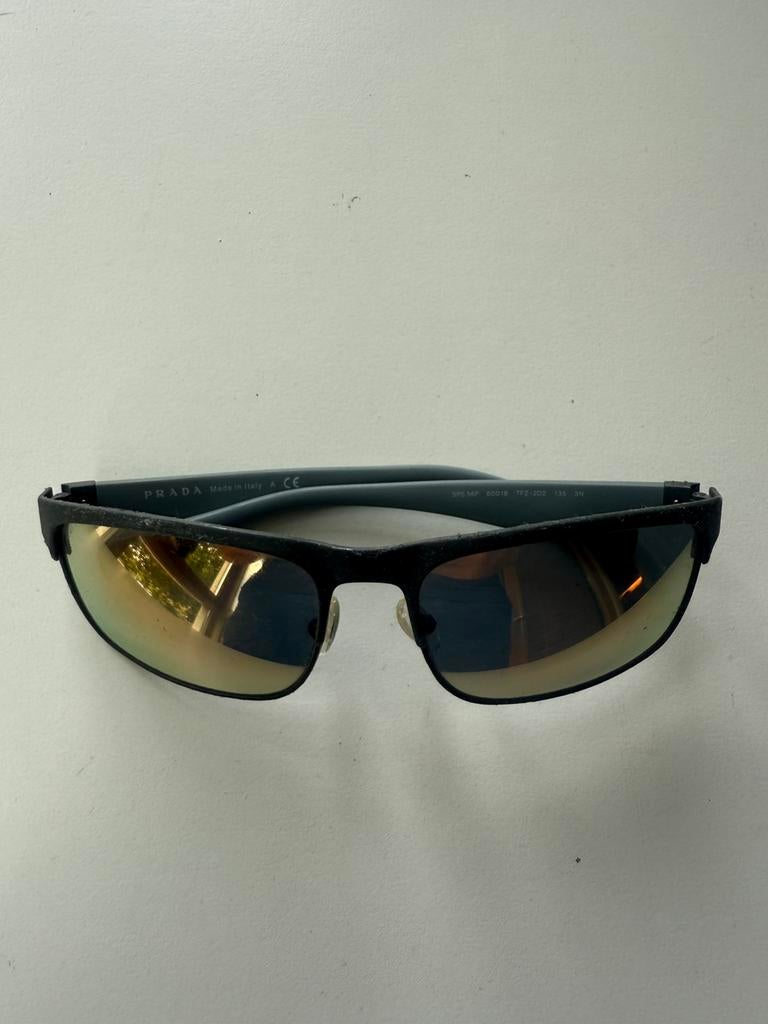 PRADA ZONNEBRIL ORIGINEEL, Ophalen of Verzenden, Zo goed als nieuw, Zwart, Overige merken