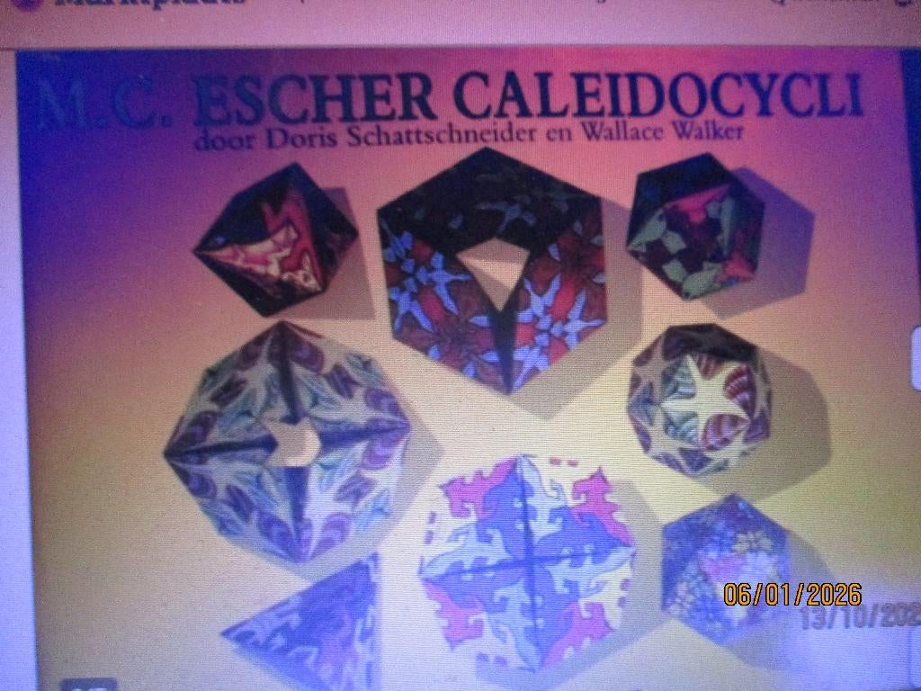 M. C. Escher caleidocycli: Schattschneider 3892680736 ##, Boeken, Ophalen of Verzenden, Gelezen