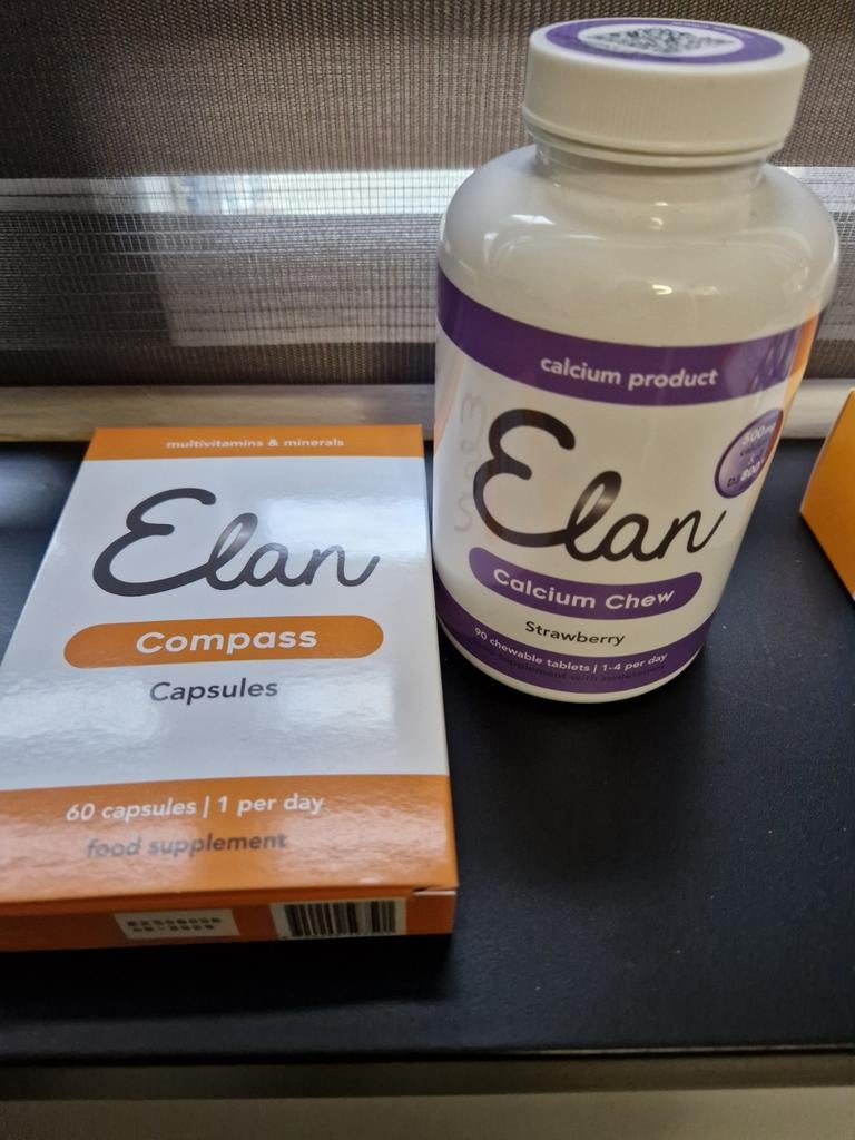 Elan wls multivitamine en calcium kauwtabletten., Ophalen of Verzenden, Overige typen