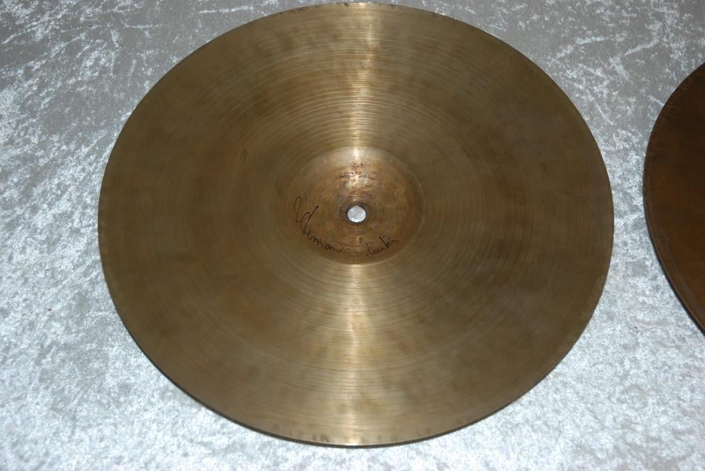 Istanbul Agop 30th anniversary hihat bekkens 638/688gr 14", Muziek en Instrumenten, Gebruikt, ., Drums of Percussie, Ophalen of Verzenden