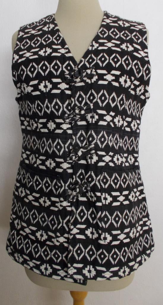 Peru/Inca katoenen gilet van Figurative! M, Maat 38/40 (M), Overige kleuren, Ophalen of Verzenden, Zo goed als nieuw